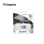 Picture of USB3.2 მეხსიერება KINGSTON DataTraveler microDuo 3C DTDUO3CG3/64GB 64GB USB3.2