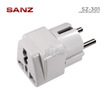 Picture of Adapter SANZ SZ-301 B Germany Standard 250V Max 10A White