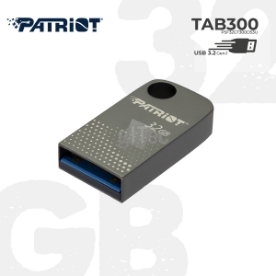 Picture of USB3.2 მეხსიერება PATRIOT TAB300 PSF32GT300DS3U 32GB USB 3.2 Gen 1 DARK GREY