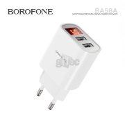 სურათი USB დამტენი BOROFONE BA58A WHITE