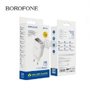 სურათი USB დამტენი BOROFONE BA58A WHITE
