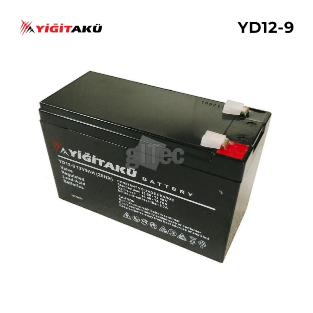 Picture of UPS BATTERY YIGIT AKU YD12-9 12V 9AH