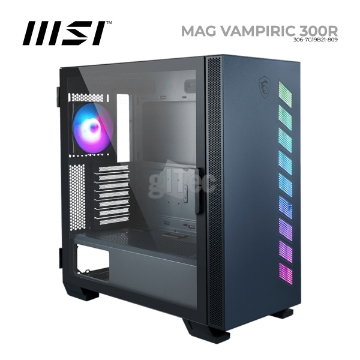 Show details for CASE MSI MAG VAMPIRIC 300R PACIFIC BLUE 306-7G19B21-809 Mid-Tower PACIFIC BLUE Picture of CASE MSI MAG VAMPIRIC 300R PACIFIC BLUE 306-7G19B21-809 Mid-Tower PACIFIC BLUE