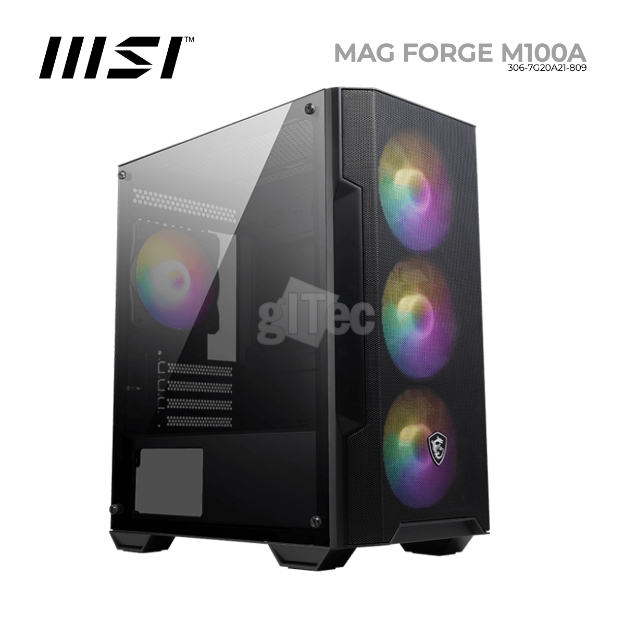 Picture of CASE MSI MAG FORGE M100A 306-7G20A21-809 Mini-Tower