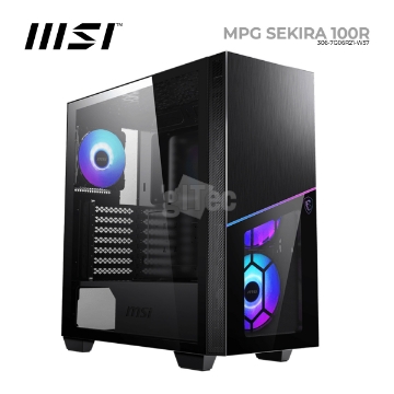დეტალურის ჩვენება ქეისი MSI MPG SEKIRA 100R 306-7G06R21-W57 Mid-Tower სურათი ქეისი MSI MPG SEKIRA 100R 306-7G06R21-W57 Mid-Tower