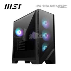 Picture of CASE MSI MAG FORGE 320R AIRFLOW 306-7G23R21-809 MID-TOWER BLACK