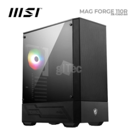 Picture of ქეისი MSI MAG FORGE 110R 306-7G16R21-809 MID-TOWER BLACK