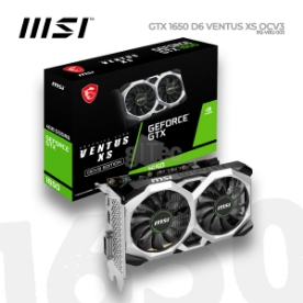 Picture of Video Card MSI GTX 1650 D6 VENTUS XS OCV3 912-V812-003 4GB GDDR6 128-BIT