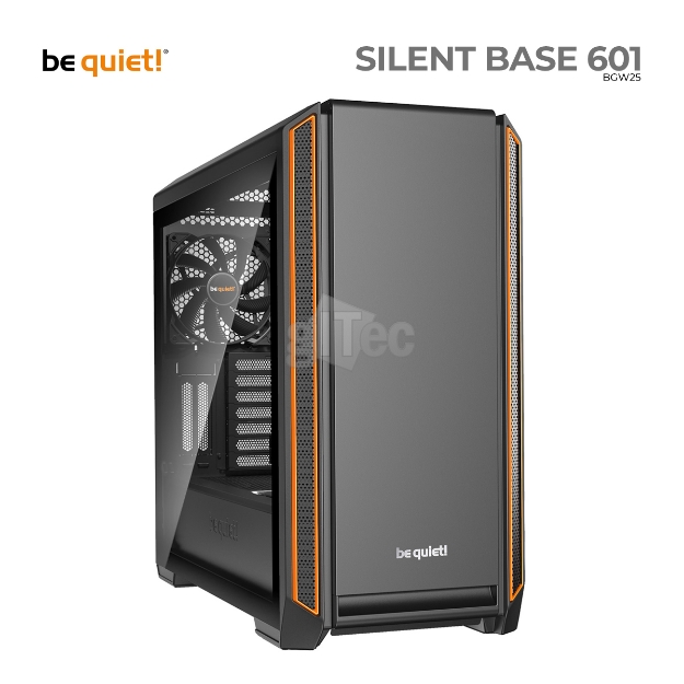 Picture of ქეისი BE QUIET! SILENT BASE 601 WINDOW ORANGE BGW25 MID-TOWER