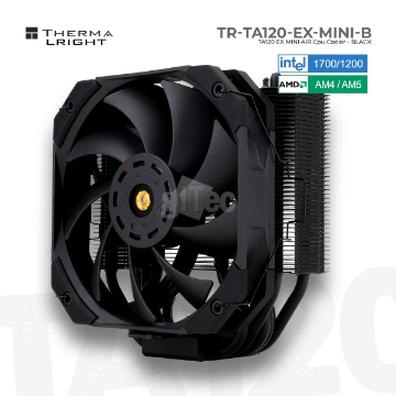 Show details for PROCESSOR COOLER THERMALRIGHT TA120 EX MINI Picture of PROCESSOR COOLER THERMALRIGHT TA120 EX MINI