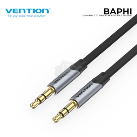 Picture of AUX კაბლი VENTION BAPHI 3.5mm Flat Male TO Male 3M