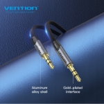 Picture of AUX კაბლი VENTION BAPHI 3.5mm Flat Male TO Male 3M