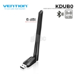 Picture of VENTION KDUB0 AC650 USB Wi-Fi Dual Band Bluetooth Network Adapter With High Gain Antenna