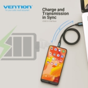 სურათი TYPE-C კაბელი VENTION COZBH USB 3.0 2M BLACK