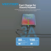 სურათი TYPE-C კაბელი VENTION COZBH USB 3.0 2M BLACK