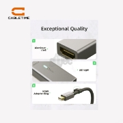 Picture of MINI Display to HDMI Adapter CABLETIME CT-AV586-P01G4k60 4K 60HZ