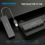 Picture of USB3.0 ჰაბი VENTION CHKBB 4 Ports 0.15 Black