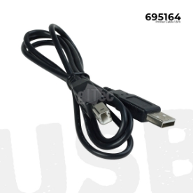 Picture of პრინტერის კაბელი 1.5m USB2.0 to USB Type-B Black