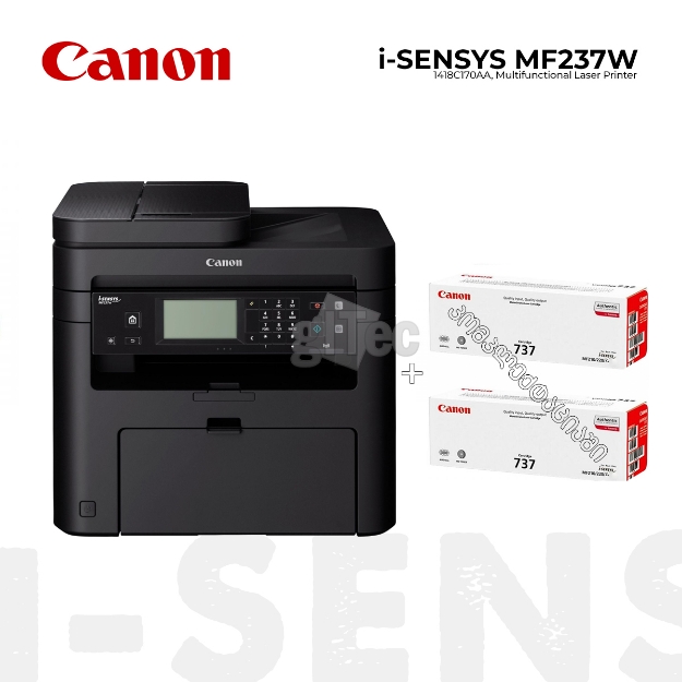 Picture of მრავალფუნქციური პრინტერი Canon i-SENSYS MF237w 1418C170AA 23 ppm ADF wifi Lan