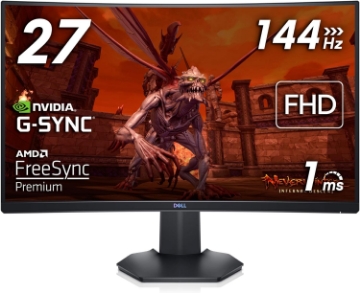 დეტალურის ჩვენება მონიტორი DELL 27" (S2721HGFA) Black სურათი მონიტორი DELL 27" (S2721HGFA) Black