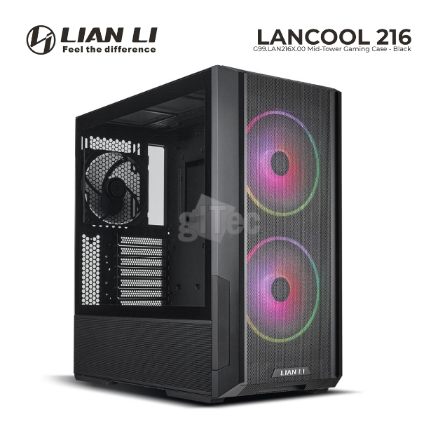 Picture of CASE Lian Li Lancool 216 G99.LAN216RX.00 MID TOWER BLACK