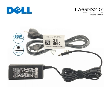 დეტალურის ჩვენება ნოუთბუქის დამტენი Dell European 65W AC Adapter with power cord (Kit) (450-AECL) სურათი ნოუთბუქის დამტენი Dell European 65W AC Adapter with power cord (Kit) (450-AECL)