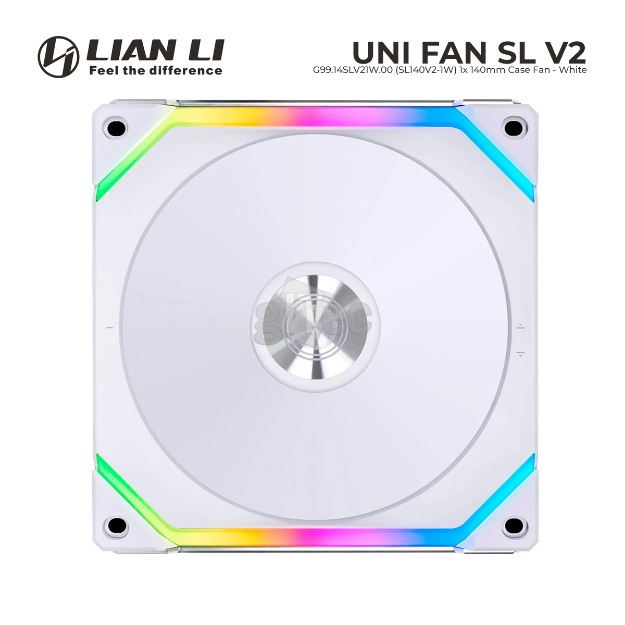 Picture of ქეისი ქულერი Lian Li Uni Fan SL V2 140 G99.14SLV21B.00 White