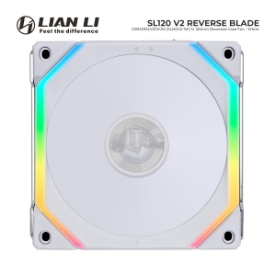 Picture of ქეისი ქულერი Lian Li UNI FAN SL120 V2 REVERSE BLADE G99.12RSLV21W.00 White