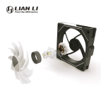 Picture of ქეისის ქულერი LIAN LI UNI FAN SL-INF REVERSE BLADE G99.12RSLIN1B.00 Black