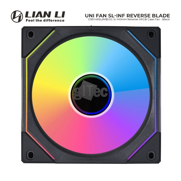 Picture of CASE FAN LIAN LI UNI FAN SL-INF REVERSE BLADE G99.14RSLIN1B.00 Black