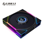 Picture of CASE FAN LIAN LI UNI FAN TL LCD Reverse G99.12RTLLCD3B.00 3-Pack Black