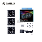 Picture of CASE FAN LIAN LI UNI FAN TL LCD Reverse G99.12RTLLCD3B.00 3-Pack Black