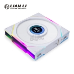 Picture of CASE FAN LIAN LI UNI FAN TL LCD Reverse G99.12RTLLCD3W.00 3-Pack White