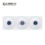 Picture of CASE FAN LIAN LI UNI FAN TL LCD Reverse G99.12RTLLCD3W.00 3-Pack White