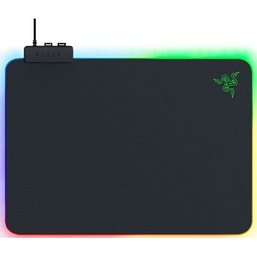 დეტალურის ჩვენება მაუსპადი Razer Mouse Pad Firefly V2, RGB, M black სურათი მაუსპადი Razer Mouse Pad Firefly V2, RGB, M black
