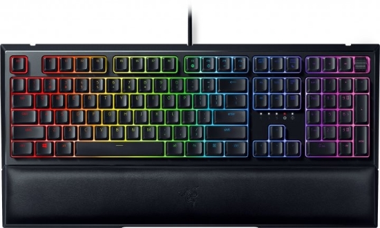 Picture of Keyboard Razer Keyboard Ornata V2 RGB 108key USB RU Black