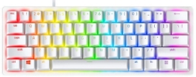 Picture of Keyboard Razer Gaming Keyboard Huntsman Mini Mercury Ed. Red Switch USB RU RGB, White