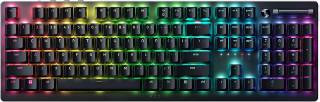 Picture of კლავიატურა Razer Keyboard DeathStalker V2 Pro RGB 106key Red Switch USB/WL/BT EN, black