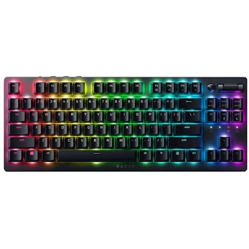 Show details for Keyboard Razer Keyboard DeathStalker V2 Pro TKL RGB 84key Red Switch USB/WL/BT EN, black Picture of Keyboard Razer Keyboard DeathStalker V2 Pro TKL RGB 84key Red Switch USB/WL/BT EN, black