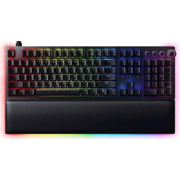 Picture of Keyboard Razer Keyboard Huntsman V2 RGB 108key Analog Switch USB EN, black