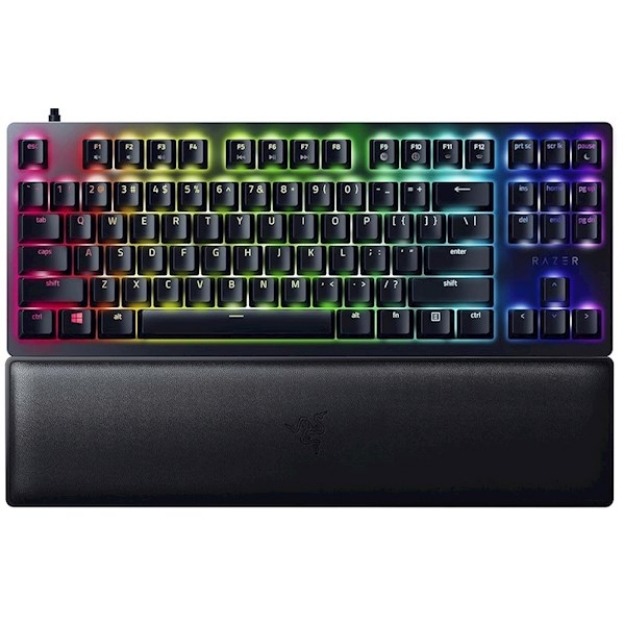 Picture of კლავიატურა Razer Keyboard Huntsman V2 TKL RGB 87key Red Switch USB EN, black