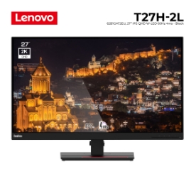 Picture of მონიტორი Lenovo ThinkVision T27h-2L 62B1GAT2EU 27" IPS 2K QHD 60Hz 4Ms Black