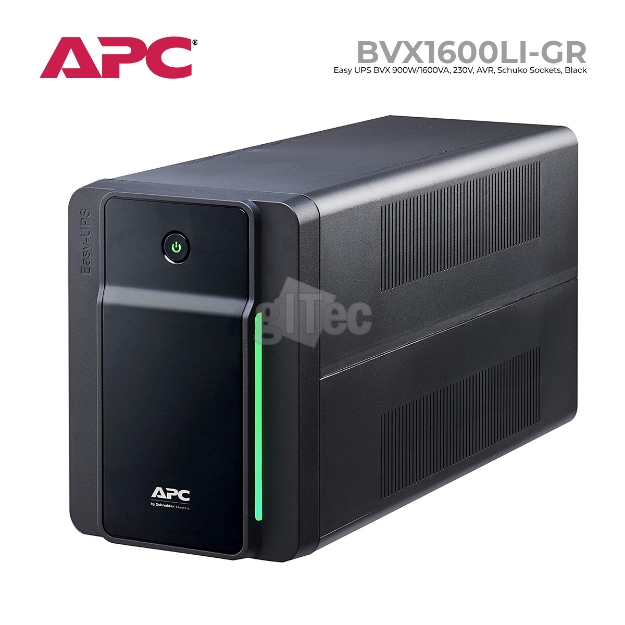 Picture of უწყვეტი კვების წყარო APC BVX1600LI-GR EASY-UPS 900W/1600VA BLACK AVR