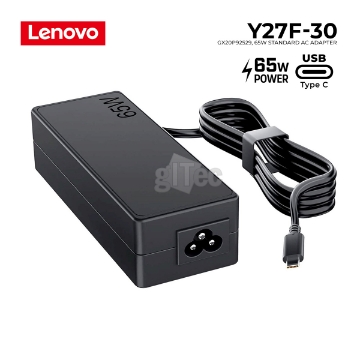 Show details for Notebook Charger Lenovo GX20P92529 65W Standard AC Adapter USB Type-C Picture of Notebook Charger Lenovo GX20P92529 65W Standard AC Adapter USB Type-C