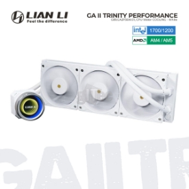 Picture of WATER COOLING SYSTEM Lian Li G89.GA2P36W.01 GA II Trinity Performance 360 White