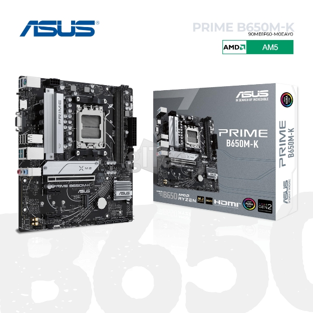 Picture of MOTHERBOARD Asus Prime B650M-K 90MB1F60-M0EAY0