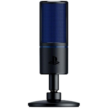 Show details for Microphone Razer Microphone Seiren X PS4 USB Black/blue Picture of Microphone Razer Microphone Seiren X PS4 USB Black/blue