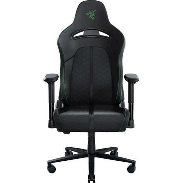 Picture of  Gaming chair Razer Chair Enki X PU Leather (RZ38-03880100-R3G1) 2D-Armrests, black-green