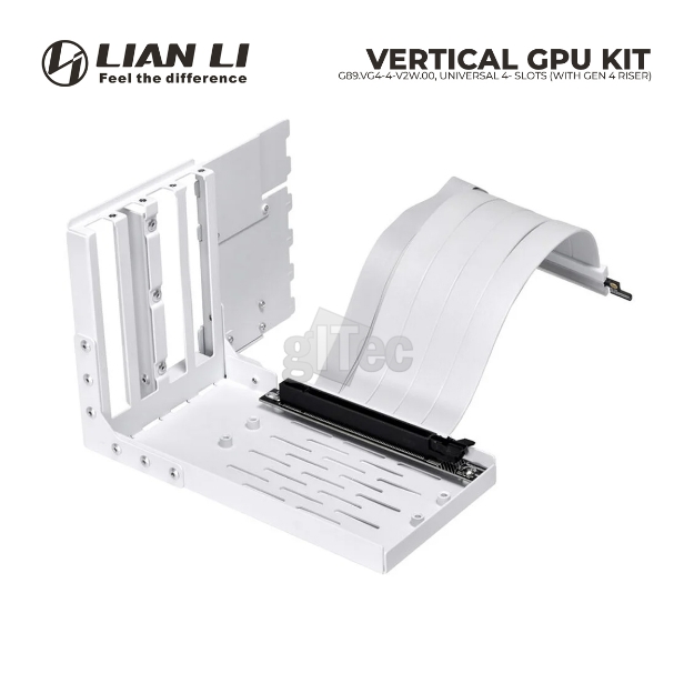 Picture of Vertical GPU bracket LIAN LI G89.VG4-4-V2W.00 White