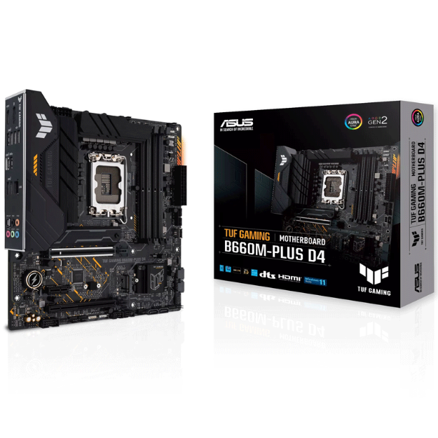 Picture of დედა დაფა Asus TUF Gaming B660M-Plus D4 90MB1940-M1EAY0 